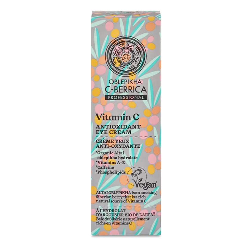 NATURA SIBERICA OBLEPIKHA C-BERRICA. ANTIOXIDANT EYE CREAM, 30 ML – buy online