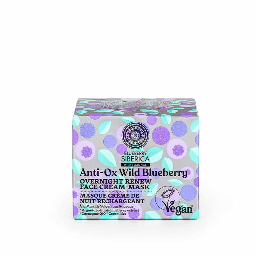 Anti-Ox Wild Blueberry Renewing Face Cream-Mask