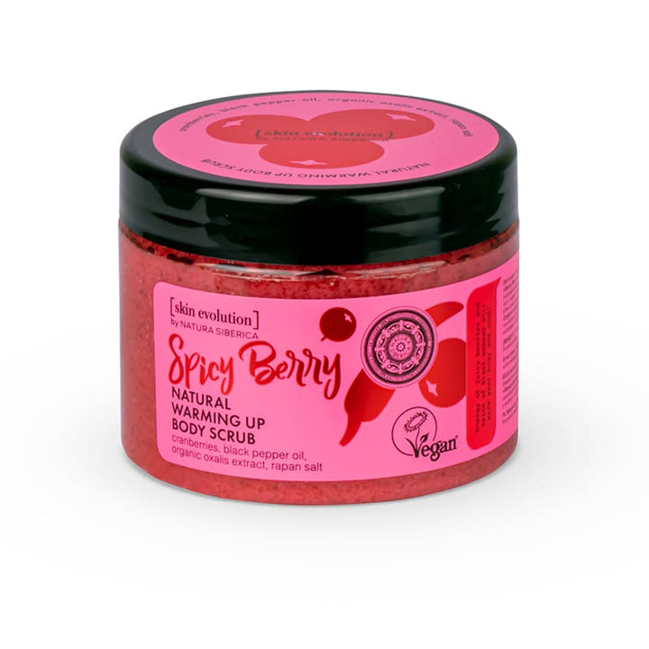 Skin Evolution Natural Warming Up Body Scrub Spicy Berry
