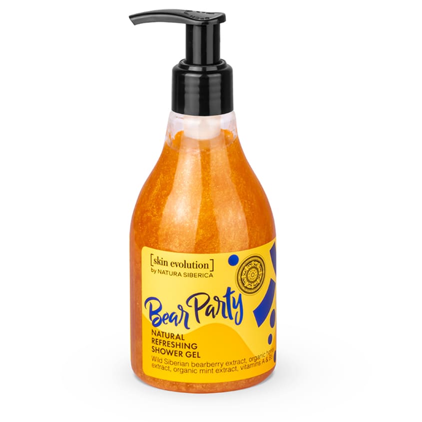 Skin Evolution Natural Refreshing Shower Gel Bear Party