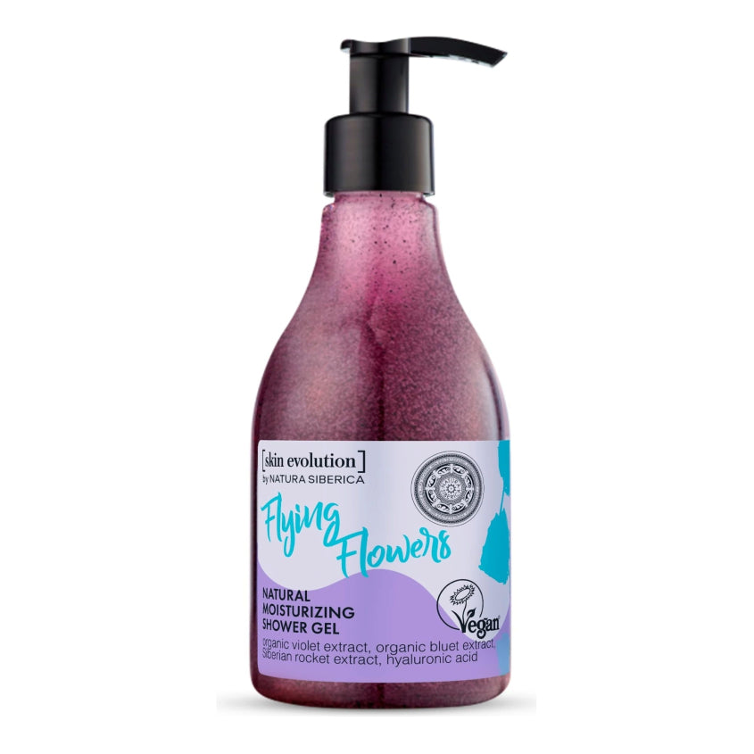 Skin Evolution Flying Flowers Natural Moisturizing Shower Gel