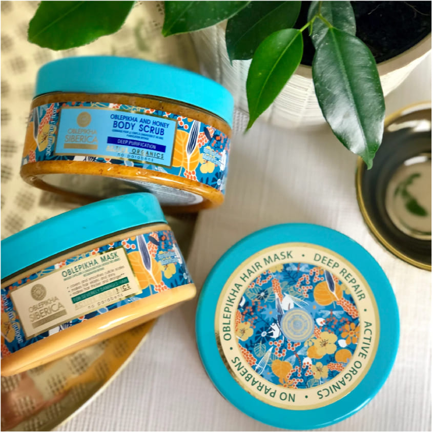 NATURA SIBERICA قناع أوبلبيكا لترطيب عميق للشعر الجاف والعادي – شراء أونلاين