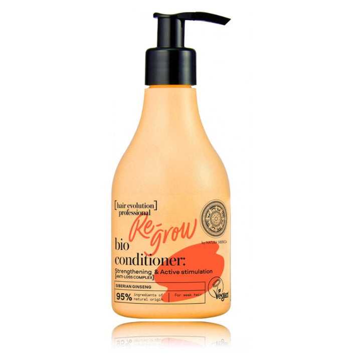 Hair conditioners HAIR EVOLUTION. NATURAL HAIR CONDITIONER RE-GROW STRENGTHENING AND ACTIVE STIMULATION, 245 ML