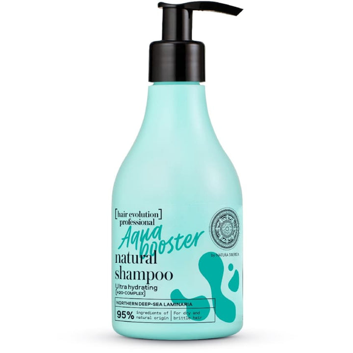 HAIR EVOLUTION. NATURAL SHAMPOO  AQUA BOOSTER ULTRA HYDRATING, 245 ML