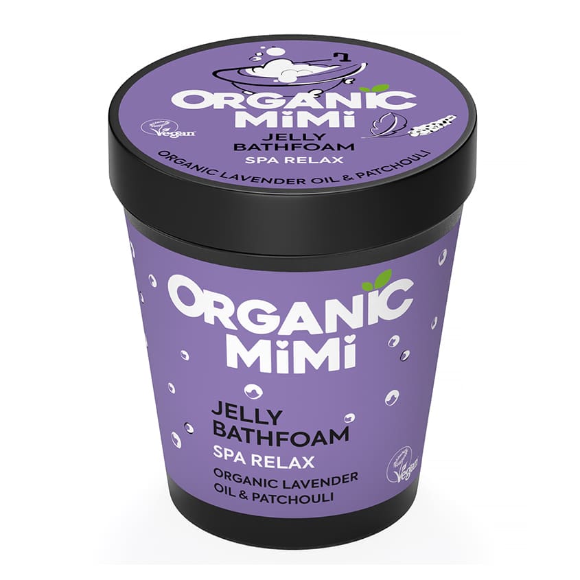 ORGANIC MIMI Spa Relax Lavender & Patchouli Jelly Bathfoam