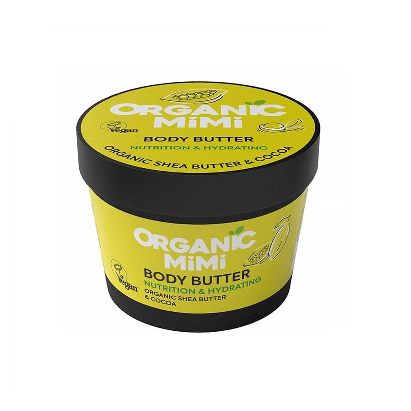 ORGANIC MIMI BODY BUTTER NUTRITION & HYDRATING SHEA & COCOA, 100 ML