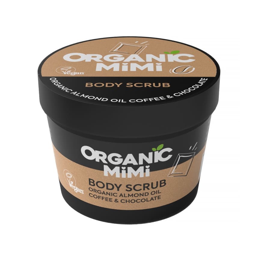 ORGANIC MIMI مقشر الجسم العضوي ميمي بالقهوة والشوكولاتة