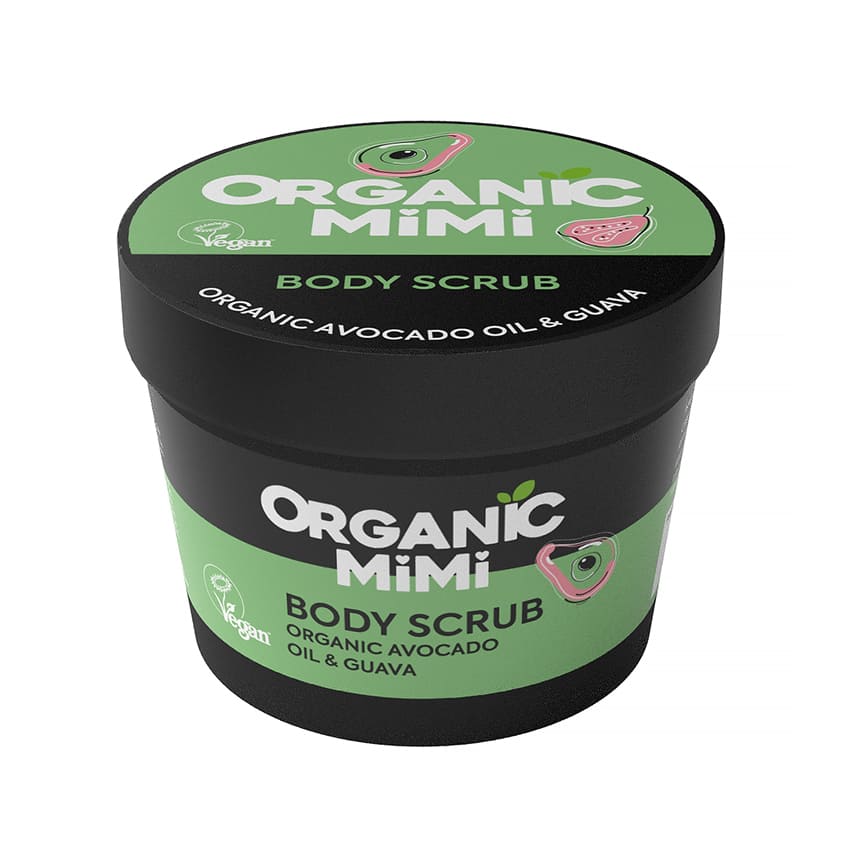 ORGANIC MIMI Avocado & Guava Body Scrub