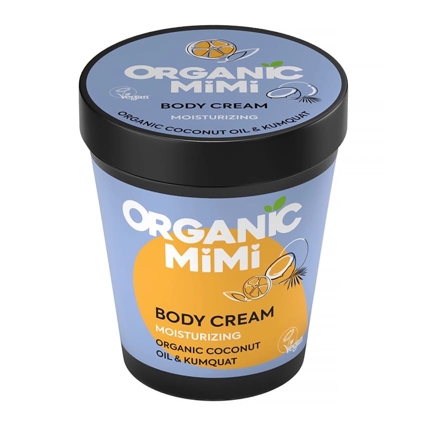 ORGANIC MIMI Moisturizing Coconut & Kumquat Body Cream