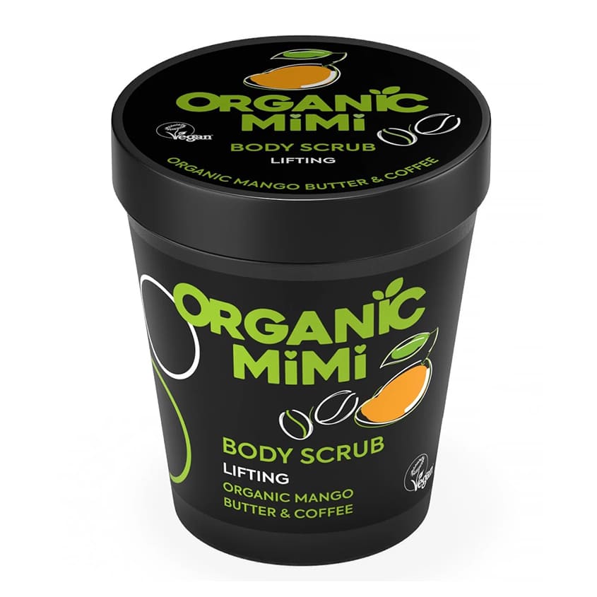 ORGANIC MIMI Lifting Mango & Coffee Body Scrub