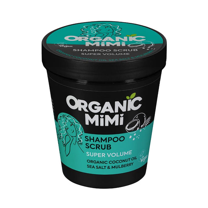 ORGANIC MIMI Super Volume Sea Salt And Mulberry Shampoo Scrub