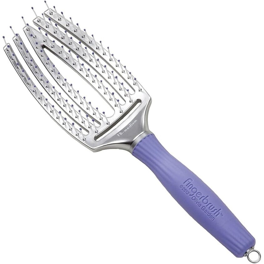 OLIVIA GARDEN فرشاة مجداف منحنية ومهواة 711-FB-LG