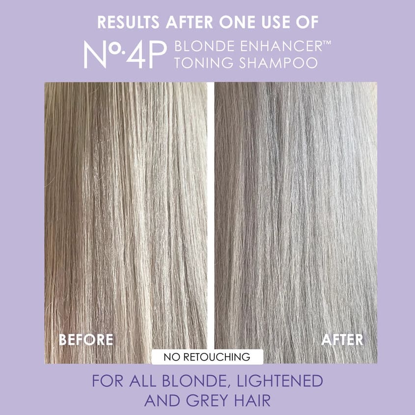 OLAPLEX NO.4P BLONDE ENHANCER TONING SHAMPOO 250ML – photo 5