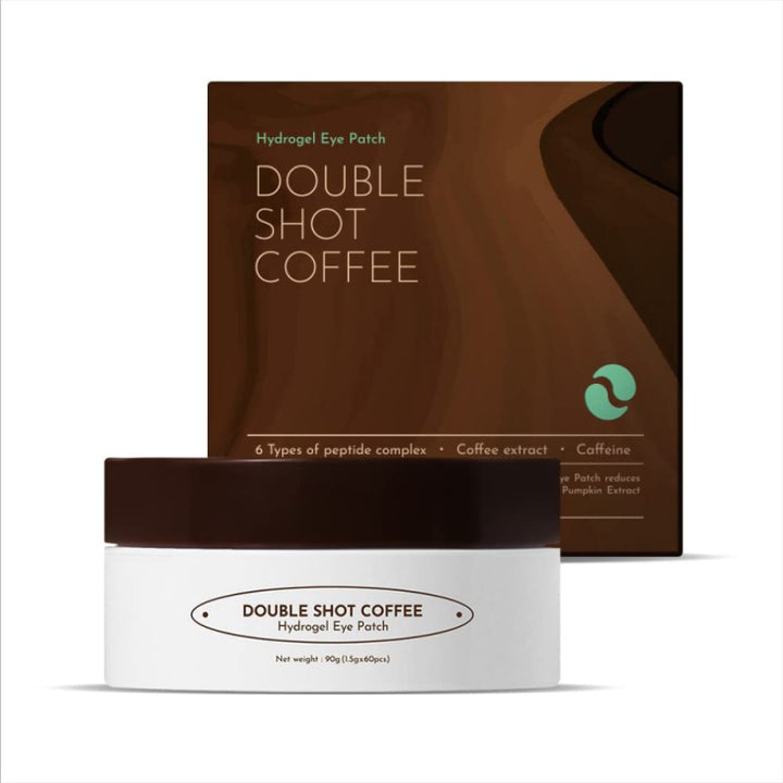 Facial skincare products DOUBLE SHORT COFFEE HYDROGEL EYE PATCH 90G
