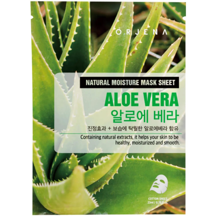 ORJENA NATURAL MOISTURE MASK SHEET ALOE VERA 23ML