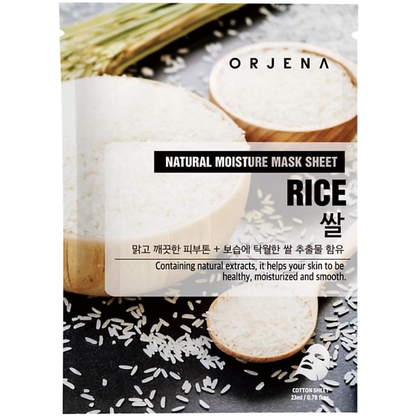 ORJENA NATURAL MOISTURE MASK SHEET RICE 23ML