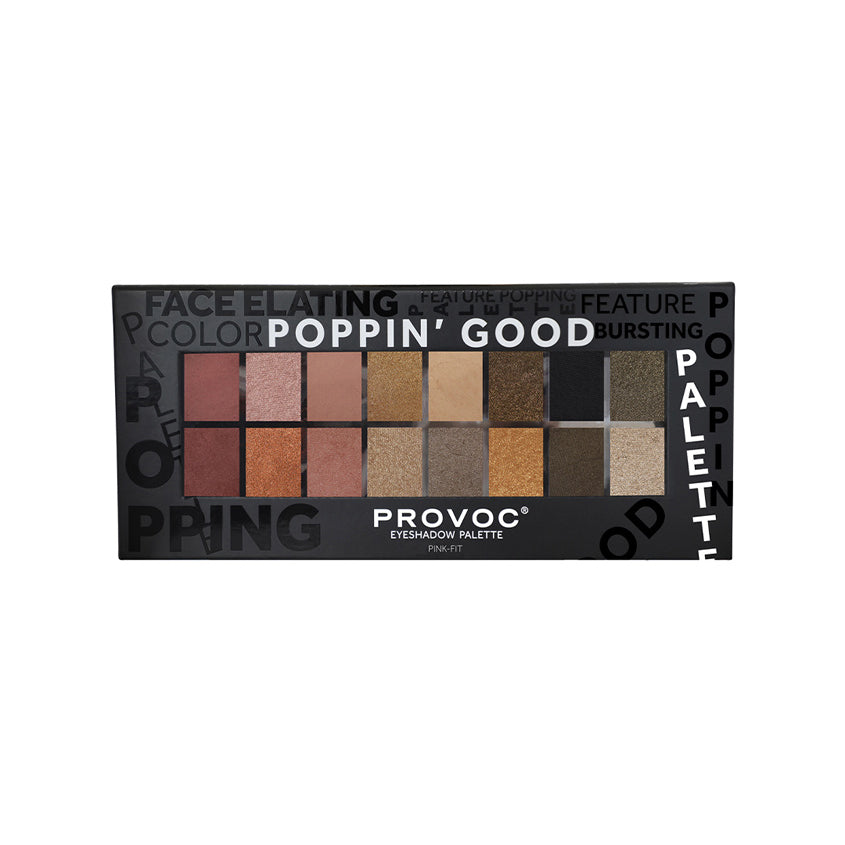 PROVOC EYESHADOW PALETTE PINK-FIT 16 SQUARES 24G – free delivery