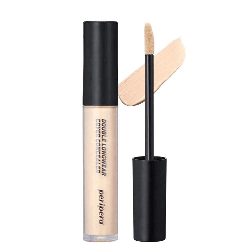 PERIPERA DOUBLE LONGWEAR COVER CONCEALER 02 NATURAL BEIGE 5G – free delivery