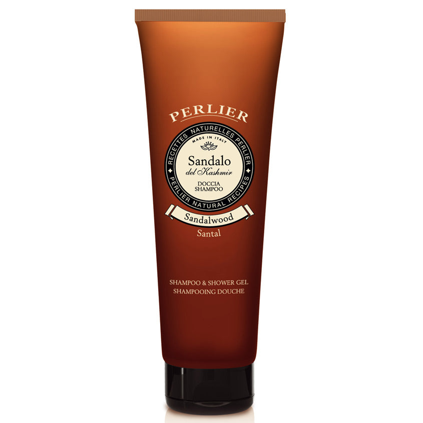 PERLIER SANDALWOOD SHAMPOO & SHOWER GEL 250ML – buy online