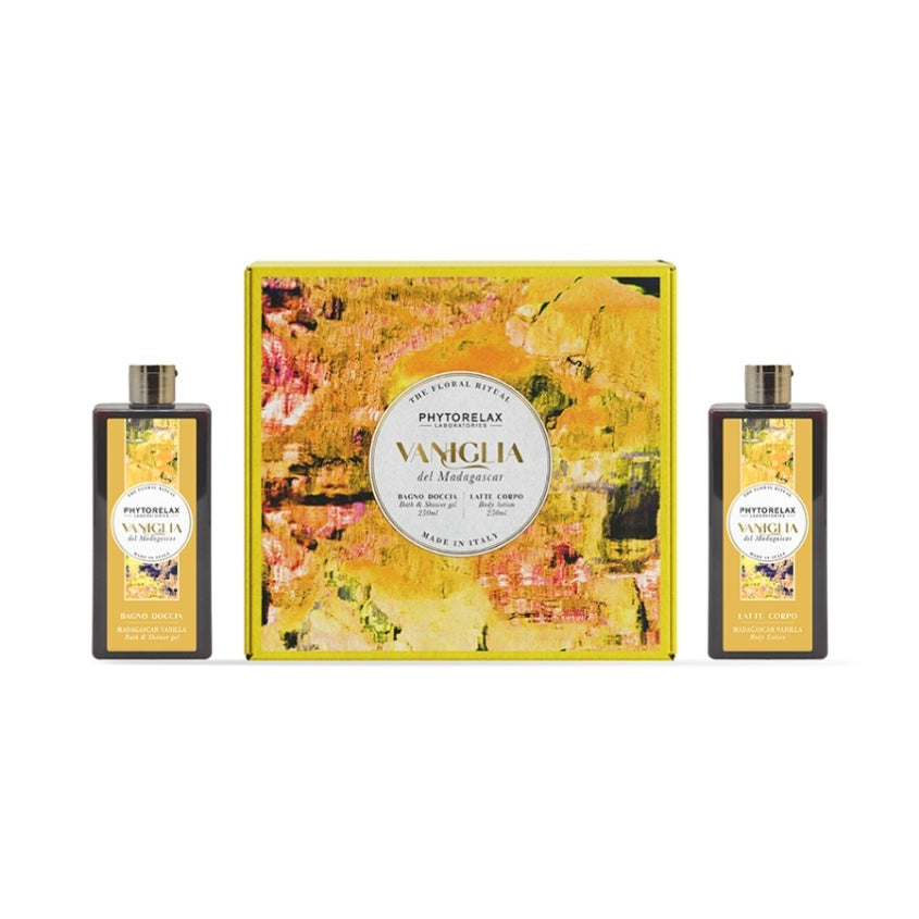 PHYTORELAX VANILLE SET (SHOWER GEL 250ML + BODY LOTION 250ML)