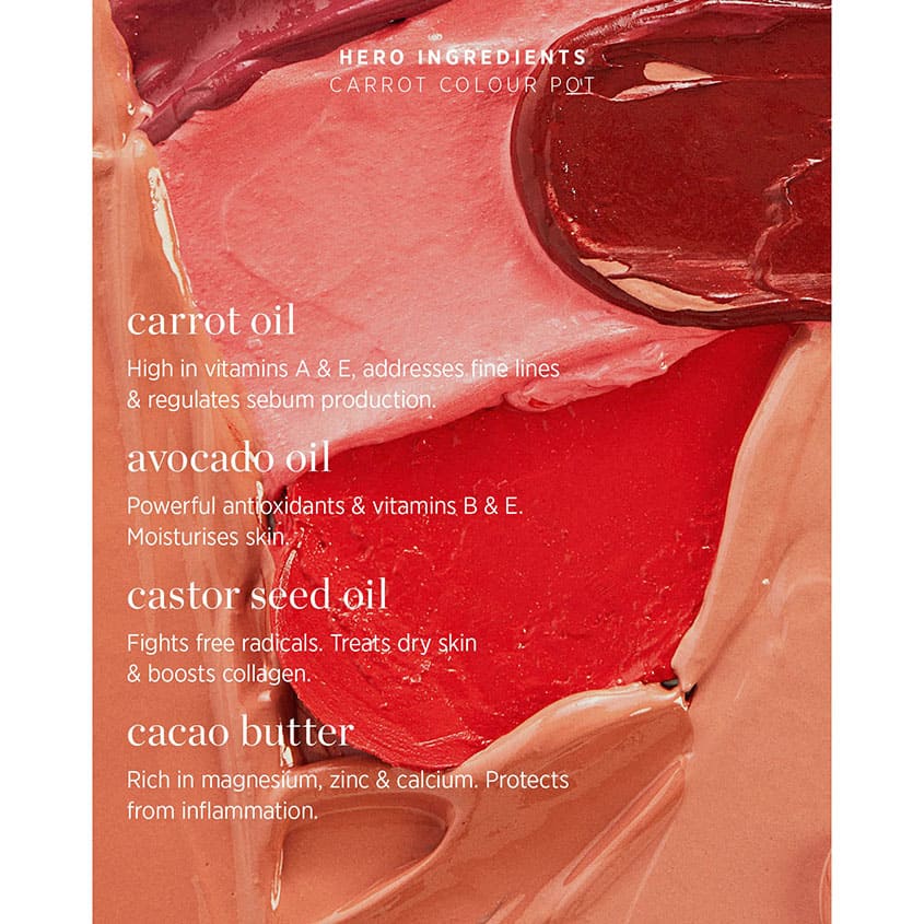 ERE PEREZ CHEEK LIP TINT CARROT COLOUR POT HARMONY 6,5 G – photo 6