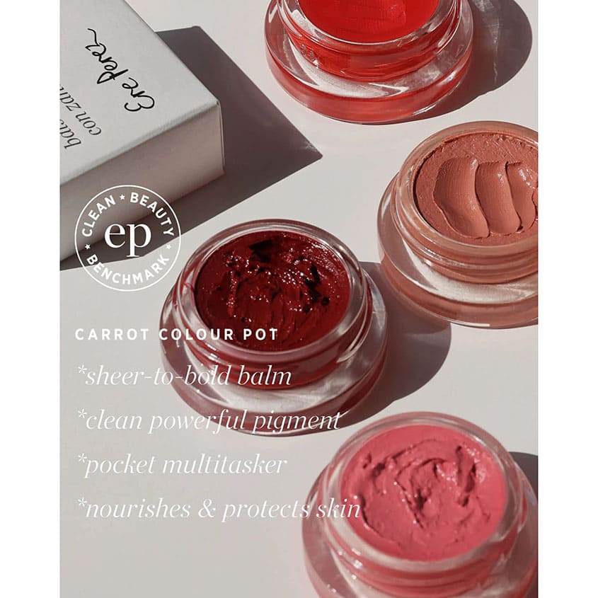 ERE PEREZ CHEEK LIP TINT CARROT COLOUR POT HELLO 6,5 G – صورة 5