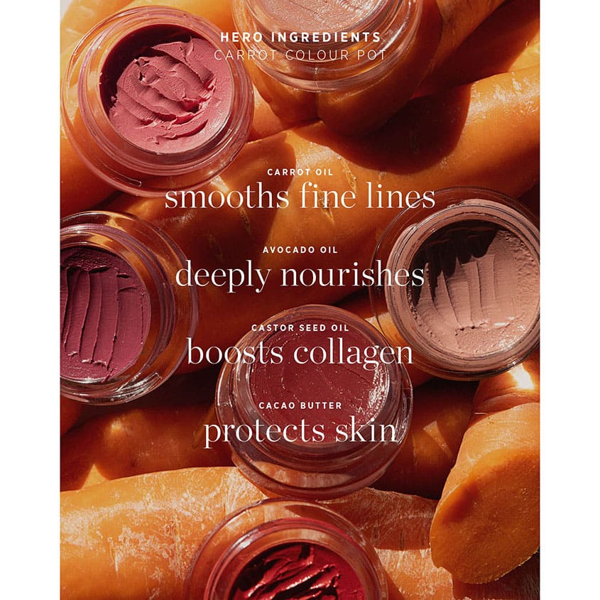 ERE PEREZ CHEEK LIP TINT CARROT COLOUR POT HAPPY 6,5 G – صورة 6