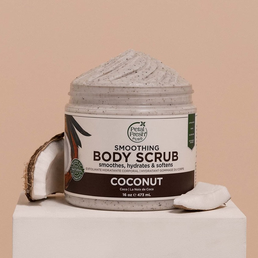 PETAL FRESH COCONUT SMOOTHING BODY SCRUB 473ML – buy online