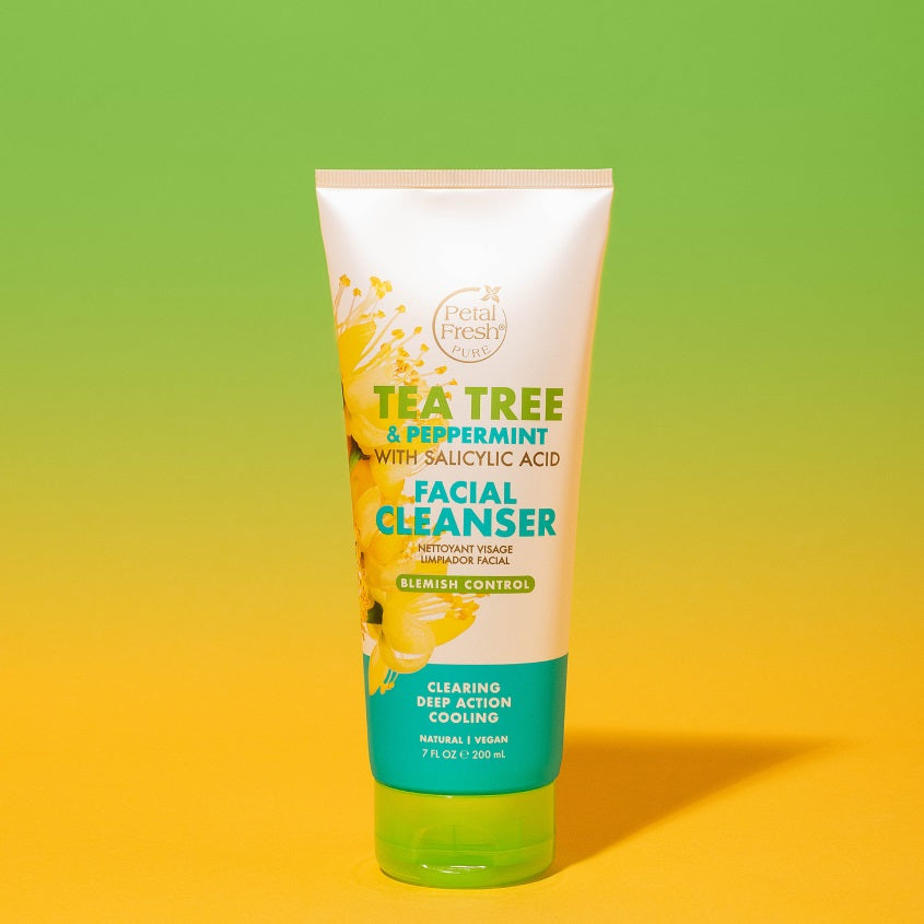 PETAL FRESH جل تنظيف الوجه للتحكم في العيوب بخلاصة شجرة الشاي والنعناع – شراء أونلاين