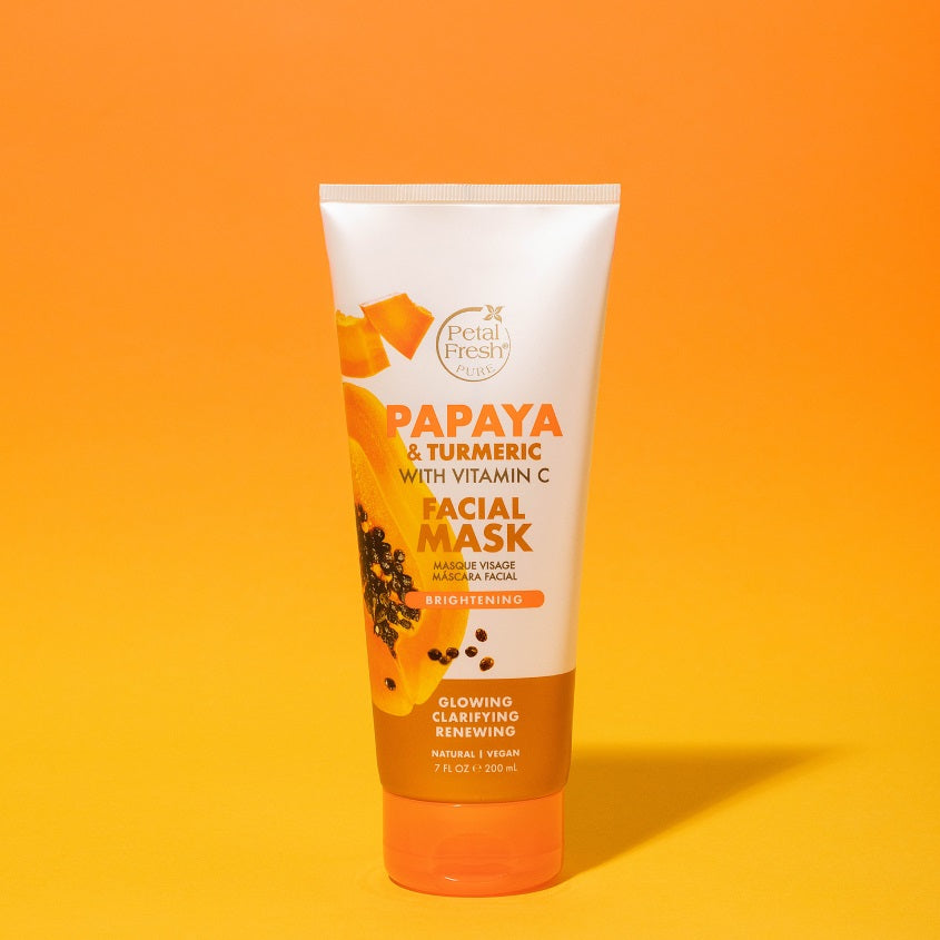PETAL FRESH PAPAYA & TURMERIC FACIAL MASK BRIGHTENING 200ML – buy online