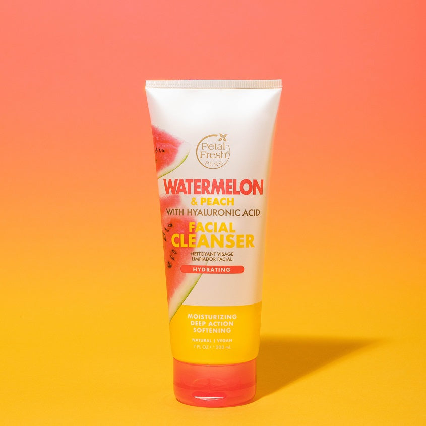 PETAL FRESH جل تنظيف وترطيب الوجه بخلاصة البطيخ والخوخ