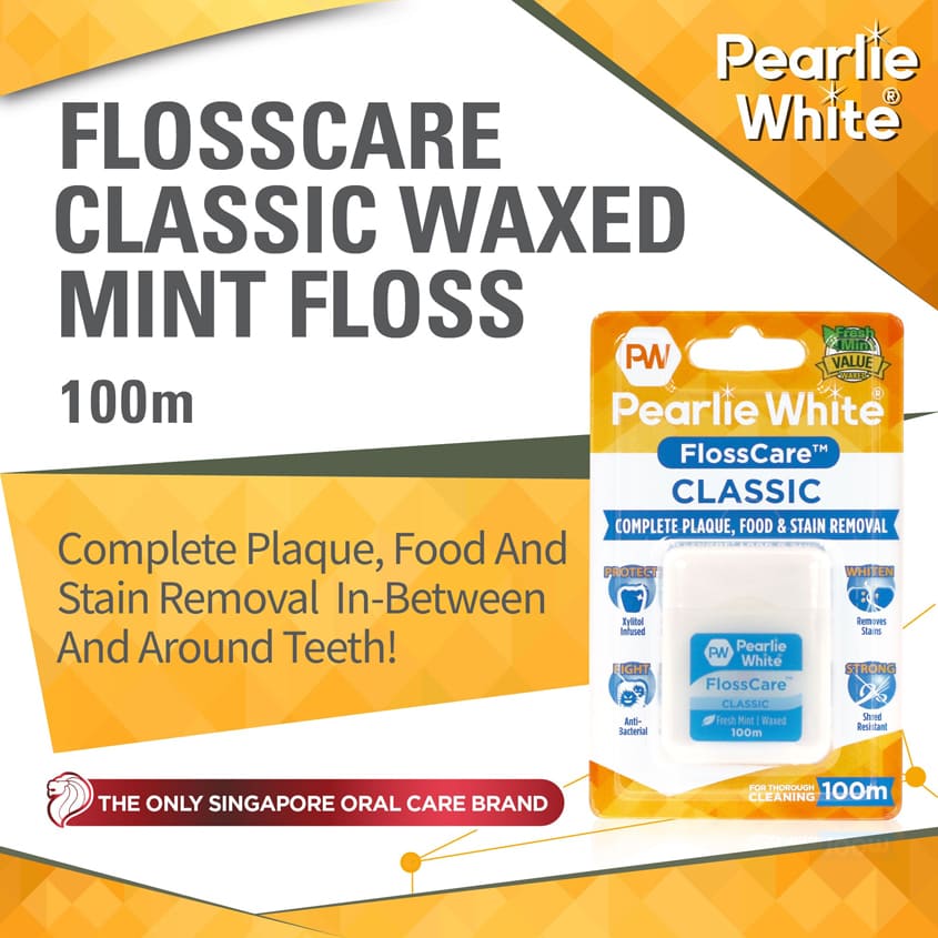 Pearlie White Flosscare 90M – buy online