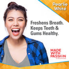 PEARLIE WHITE بيرلي وايت فلوورينز غسول الفم المضاد للبكتيريا بالفلورايد، 100 مل – شراء أونلاين