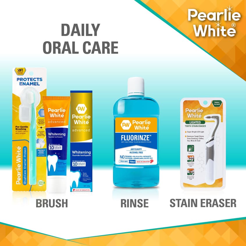 PEARLIE WHITE بيرلي وايت: ممحاة بقع الأسنان المضيئة، 1 قطعة – صورة 6