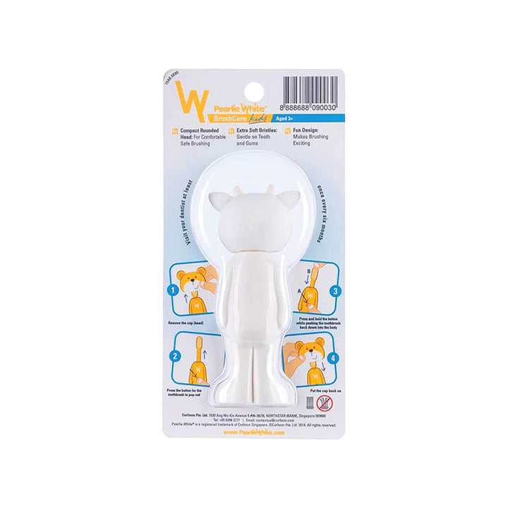 Pearlie White Kids Toothbrsh &Cover