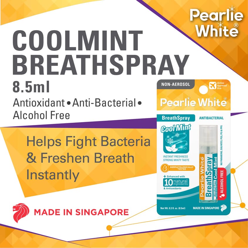 PEARLIE WHITE BreathSpray CoolMint