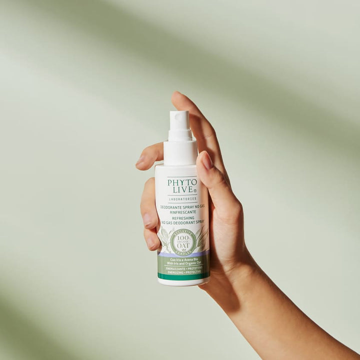 NO GAS REFRESHING DEODORANT SPRAY IRIS&ORGANIC OAT  75ML