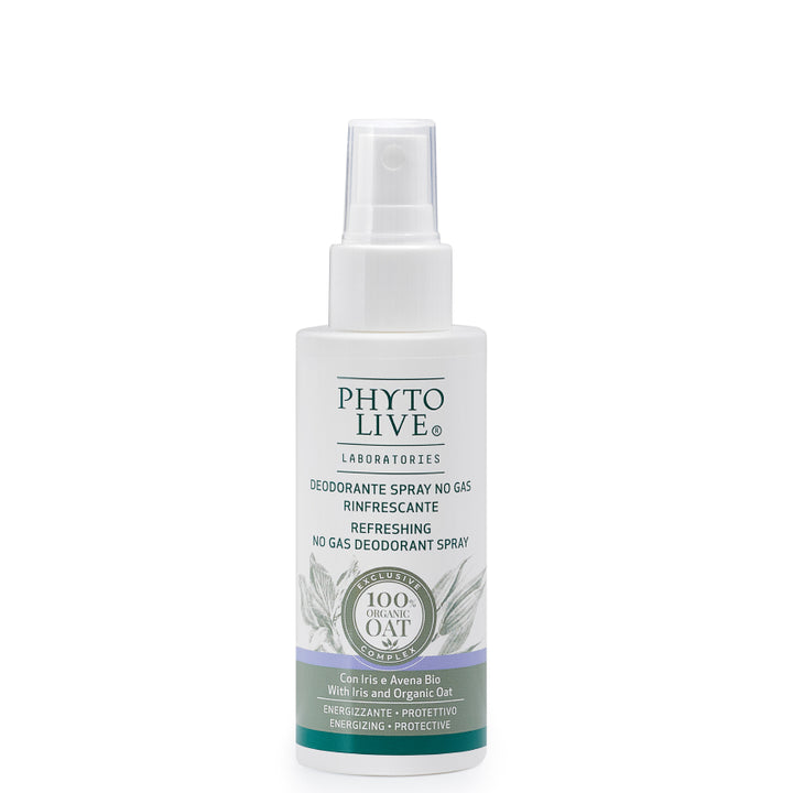 NO GAS REFRESHING DEODORANT SPRAY IRIS&ORGANIC OAT  75ML