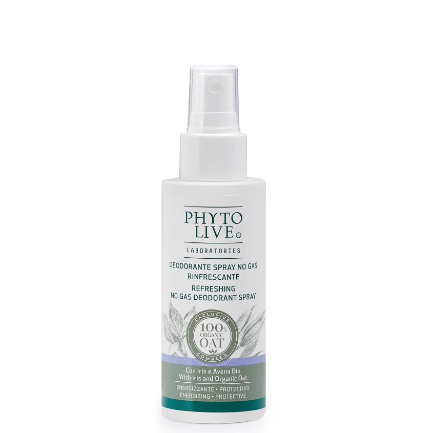 NO GAS REFRESHING DEODORANT SPRAY IRIS&ORGANIC OAT  75ML