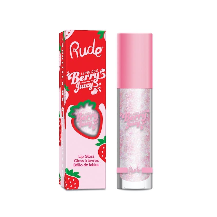 RUDE BERRY JUICY LIP GLOSS CRYSTALIZE 4G