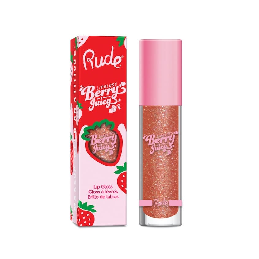 RUDE BERRY JUICY LIP GLOSS LOVELY 4G