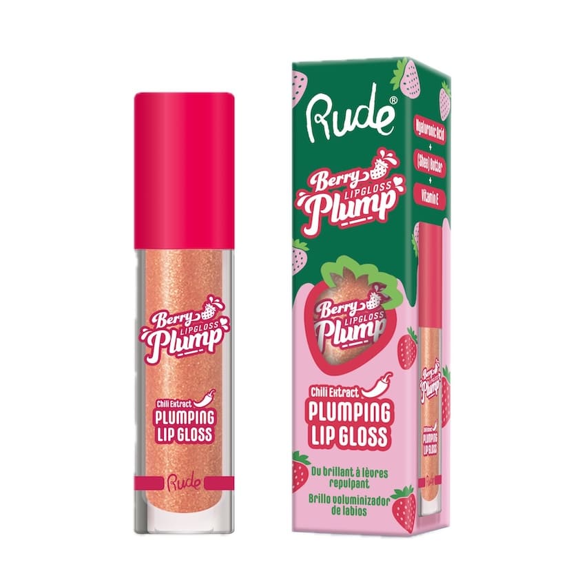 RUDE PLUMPING LIP GLOSS FAIRY 4G