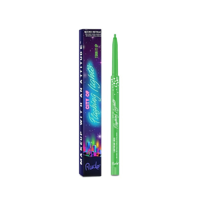 City Of Flashing Lights Micro Retractable Liner