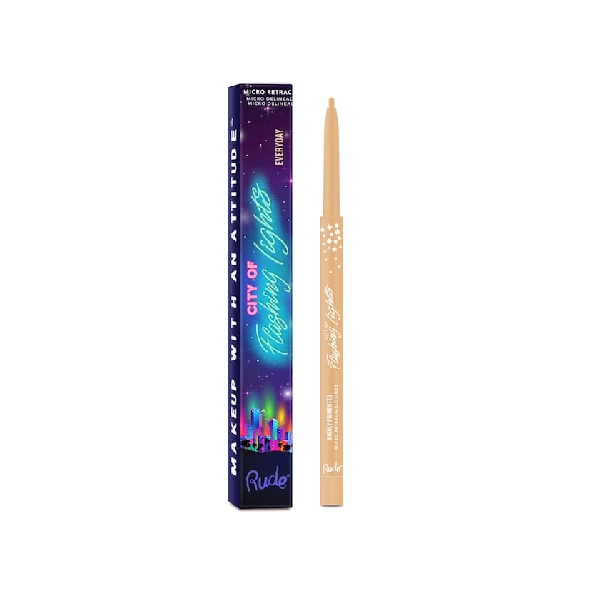 City Of Flashing Lights Micro Retractable Liner