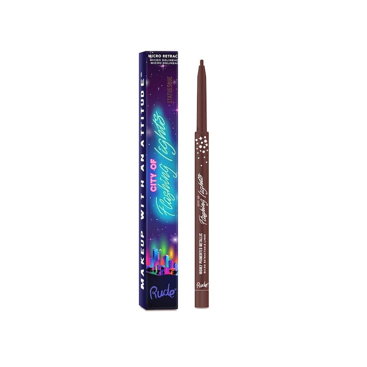 City Of Flashing Lights Micro Retractable Liner