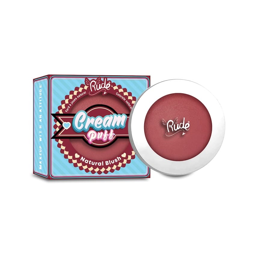 RUDE CREAM PUFF NATURAL BLUSH SHORTCAKE 6G