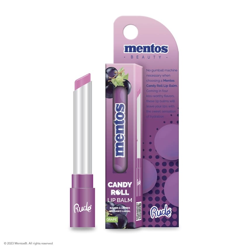 RUDE CANDY ROLL LIP BALM GRAPE 1,8G