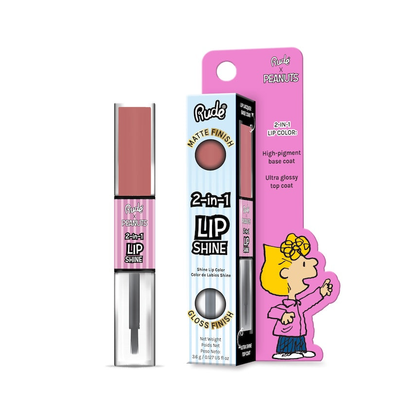 RUDE 2-IN-1 LIP SHINE SWEET 3,6G