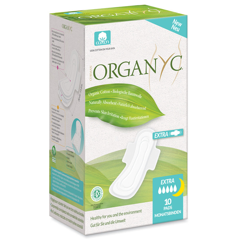 ORGANYC فوط صحية فائقة بالأجنحة، 5 قطرات – شراء أونلاين