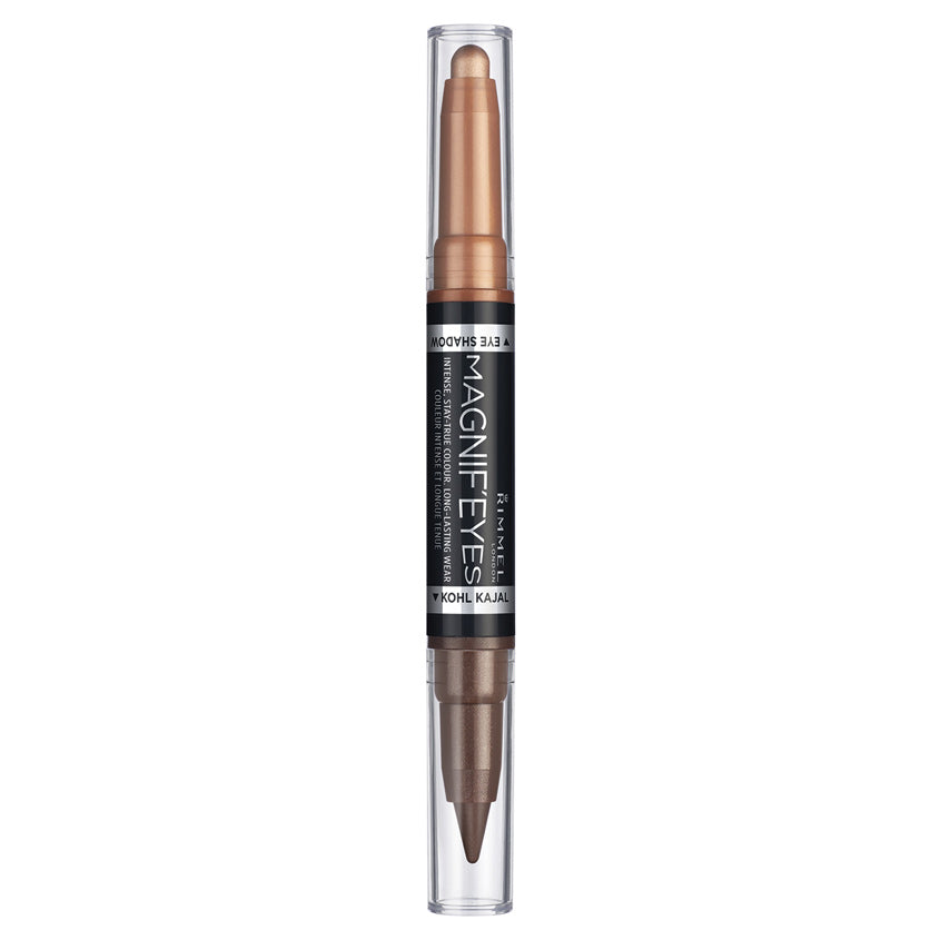 RIMMEL MAGNIFEYES DOUBLE ENDED SHADOW LINER 03 QUEENS OF A BRONZED AGE
